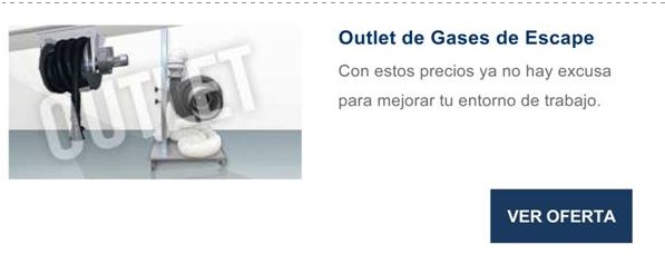 equipamiento extraccion gases outlet